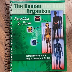 "The Human Organism: Function and Form" Spiral Book